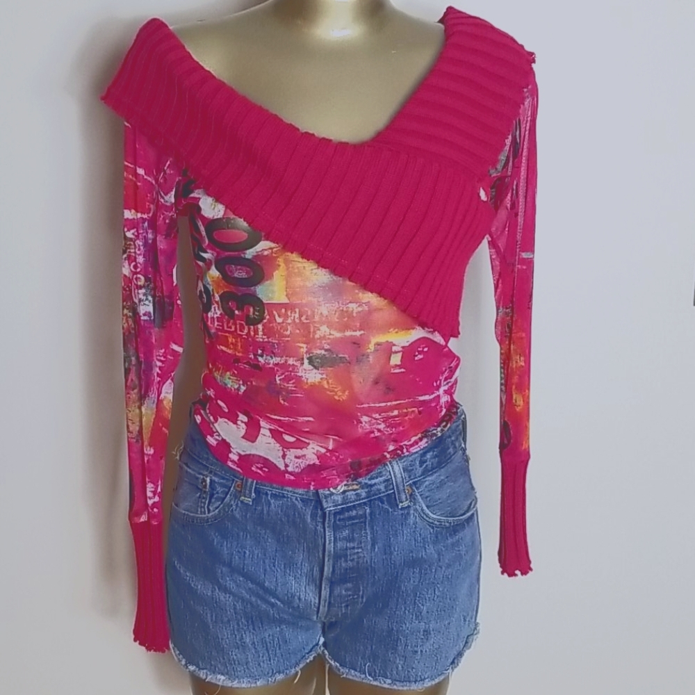 BUTSINA FUSHIA TOP